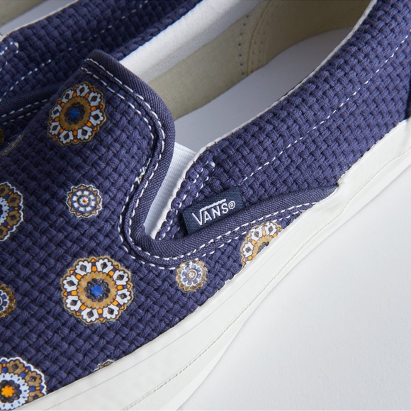 Kith navy blazer canvas vans vault slip ons size 11 - Picture 5 of 13